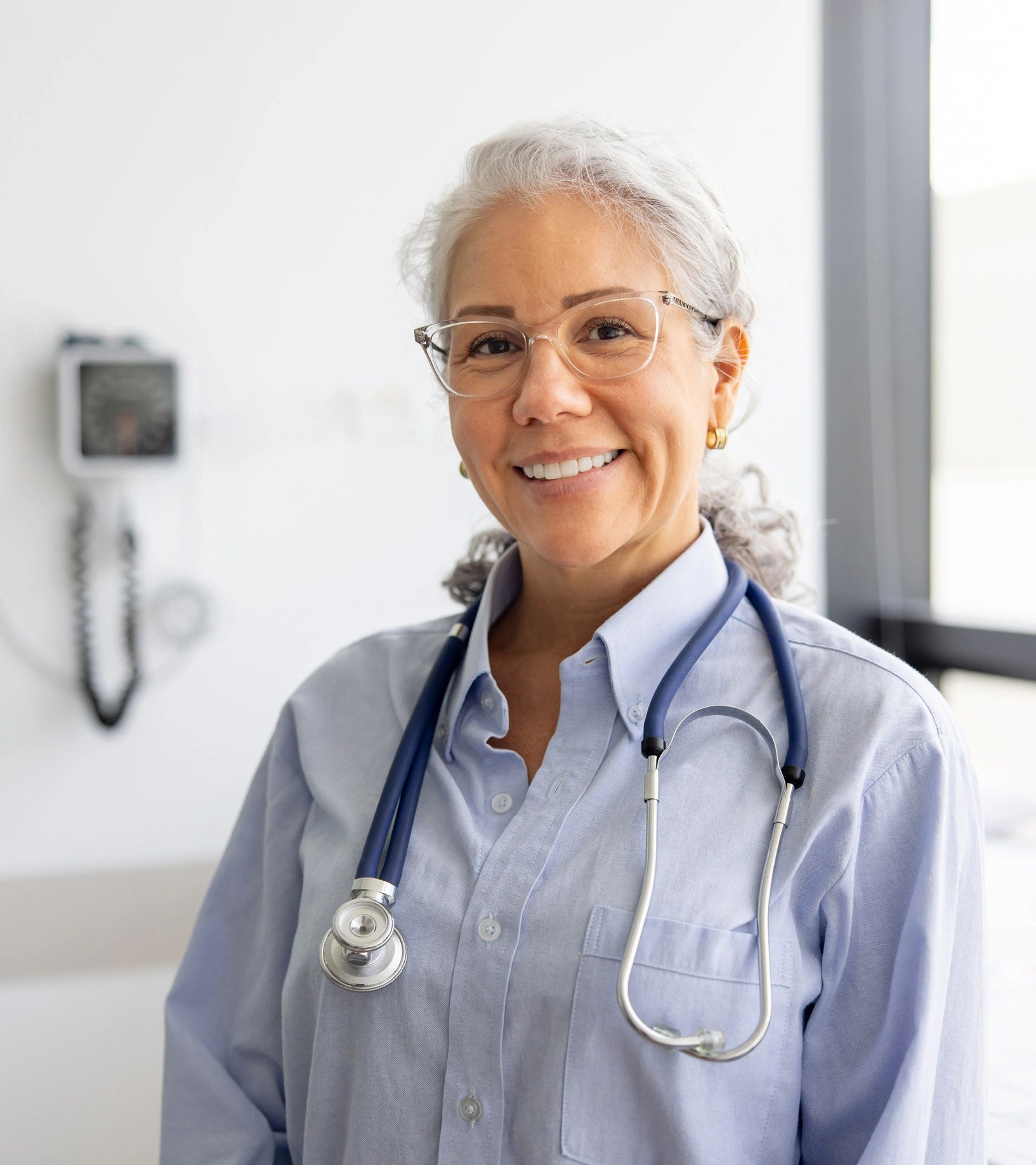Professional medical portrait representing trusted healthcare expertise